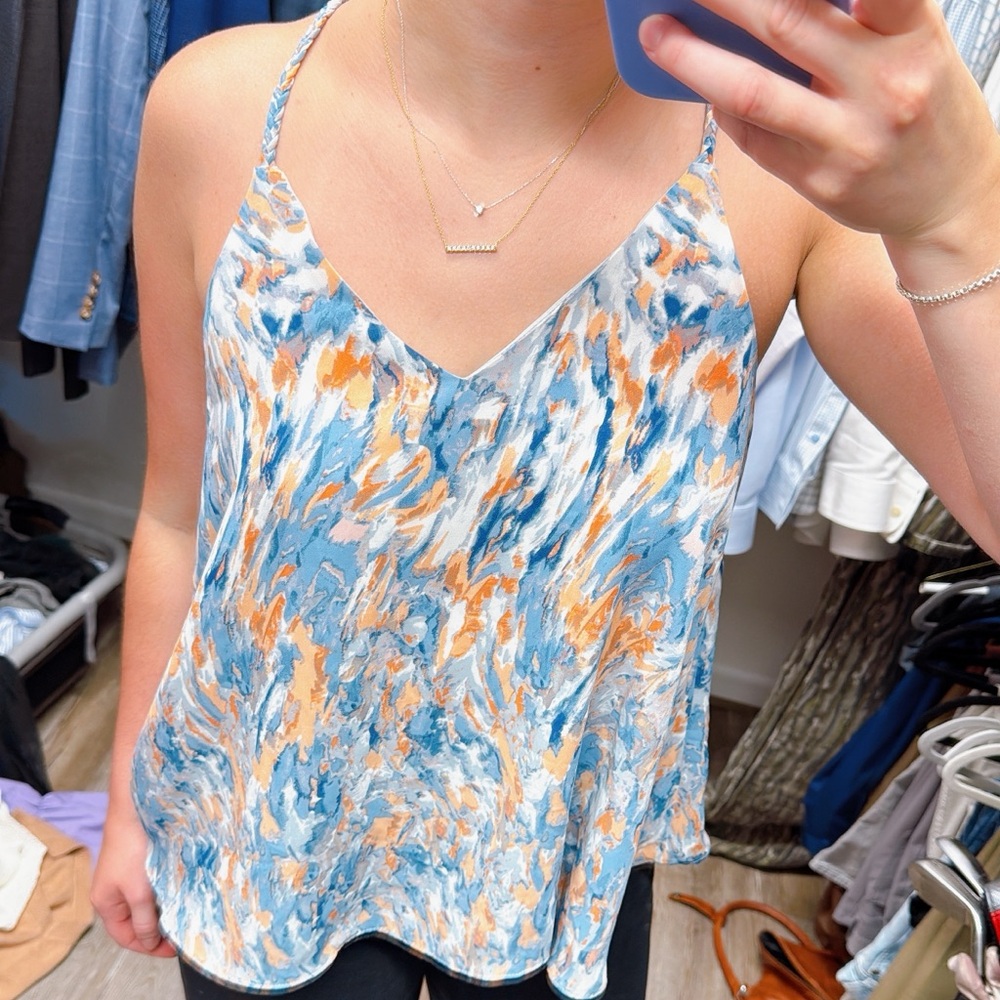 Abstract Print Women's Top
